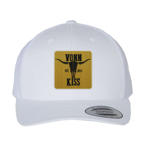 Vonn Kiss Golden Square Patch Curved Bill Hat