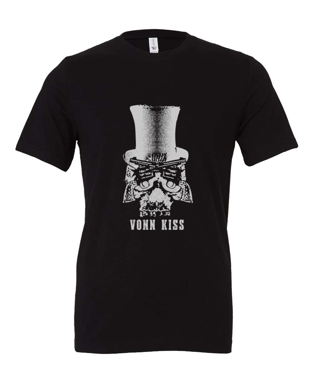 Vonn Kiss Skull Hat T-Shirt