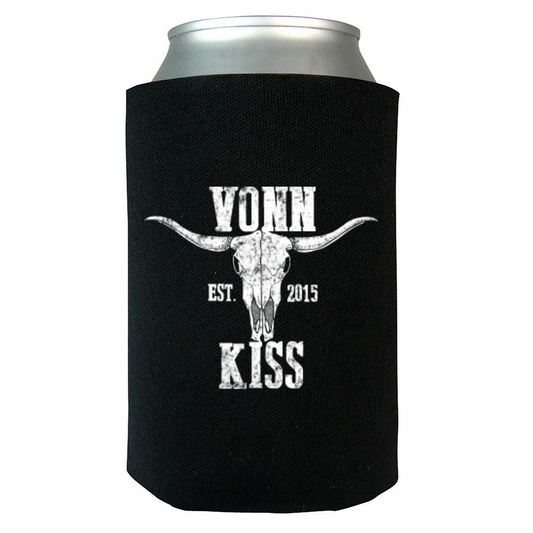 Vonn Kiss Black Koozie