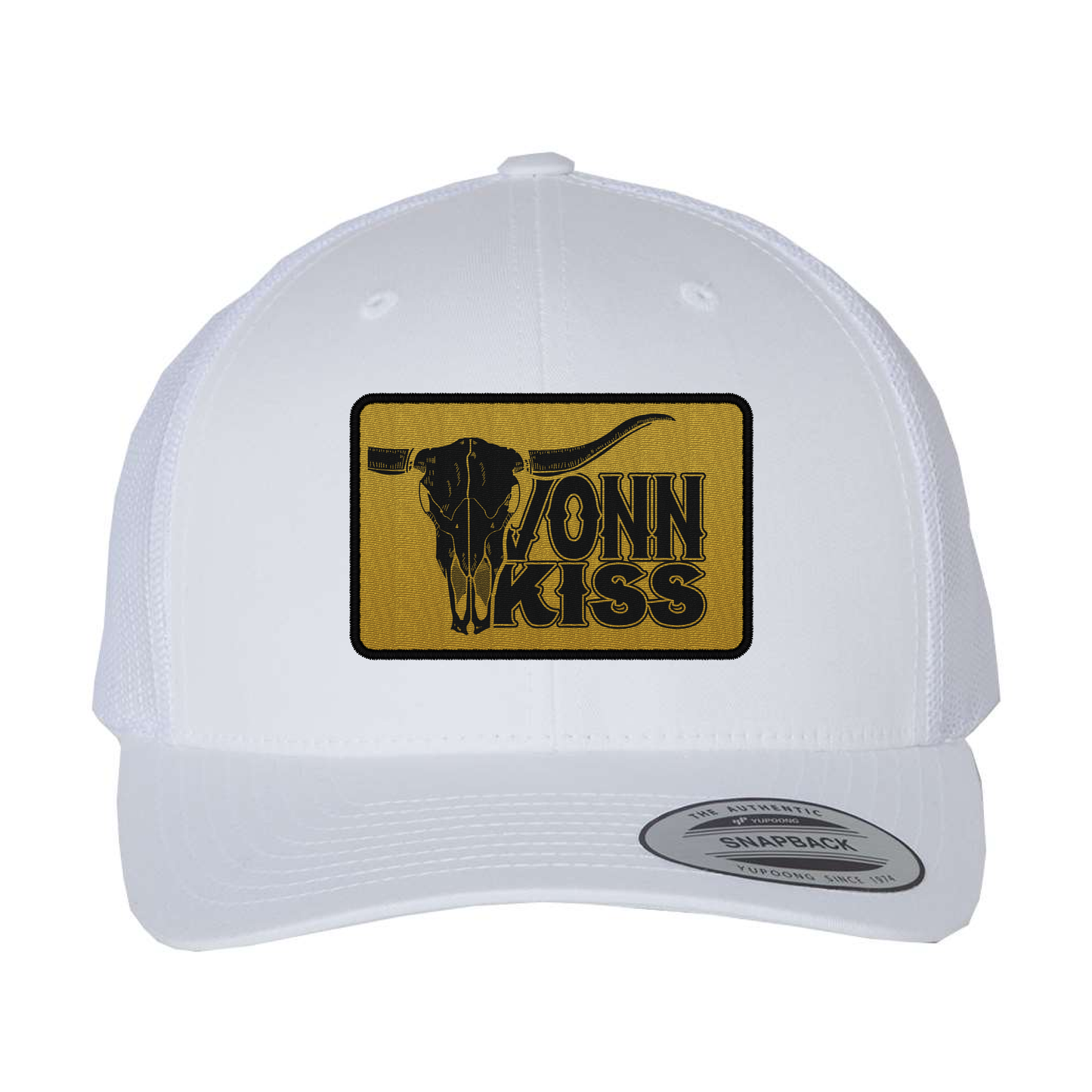 Vonn Kiss Golden Patch Curved Bill Hat