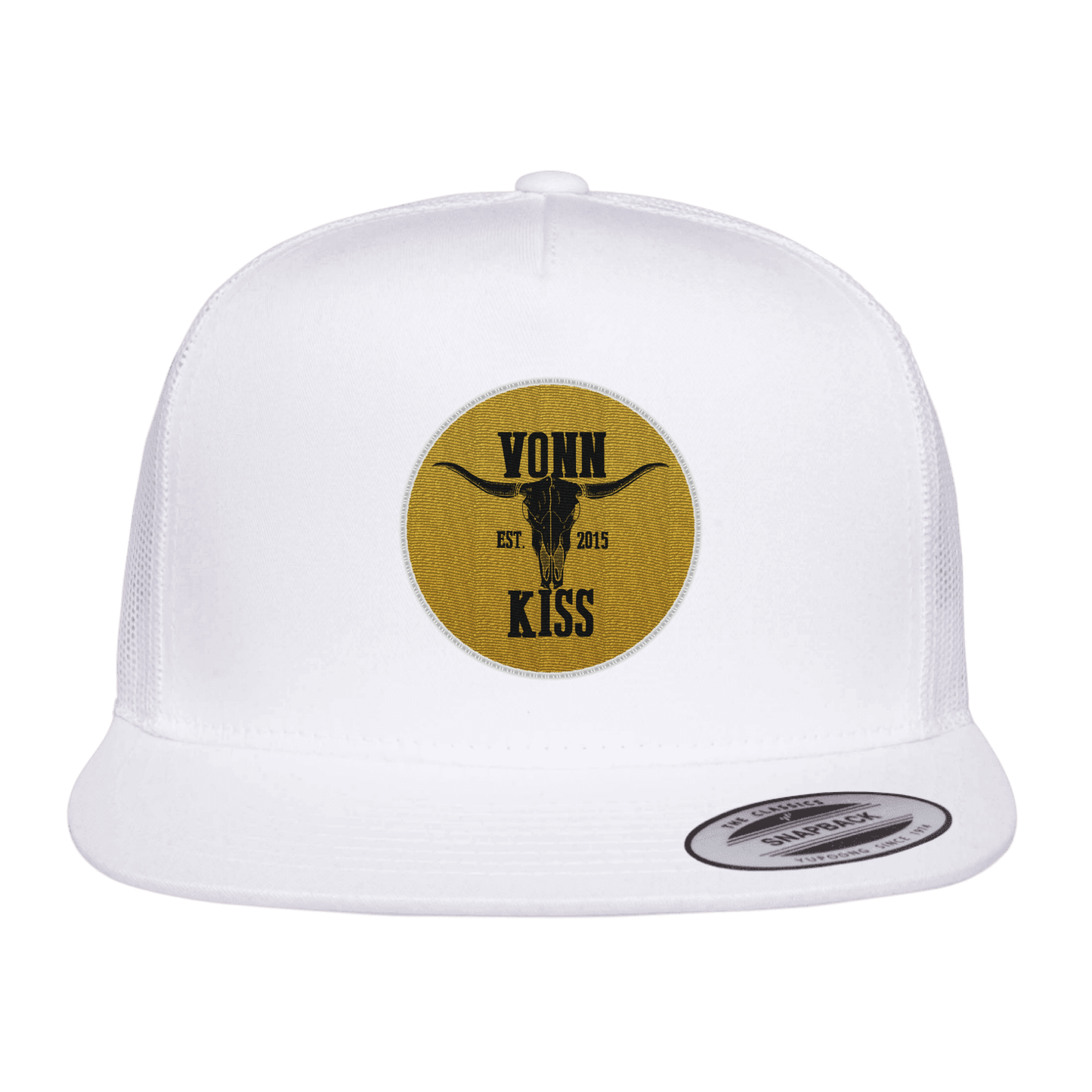 Vonn Kiss Golden Round Patch Hat